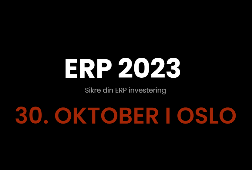 MØT CILLCO på ERP 2023